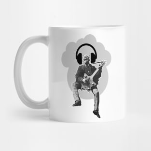 Headphone: Black Happiness Music Mug